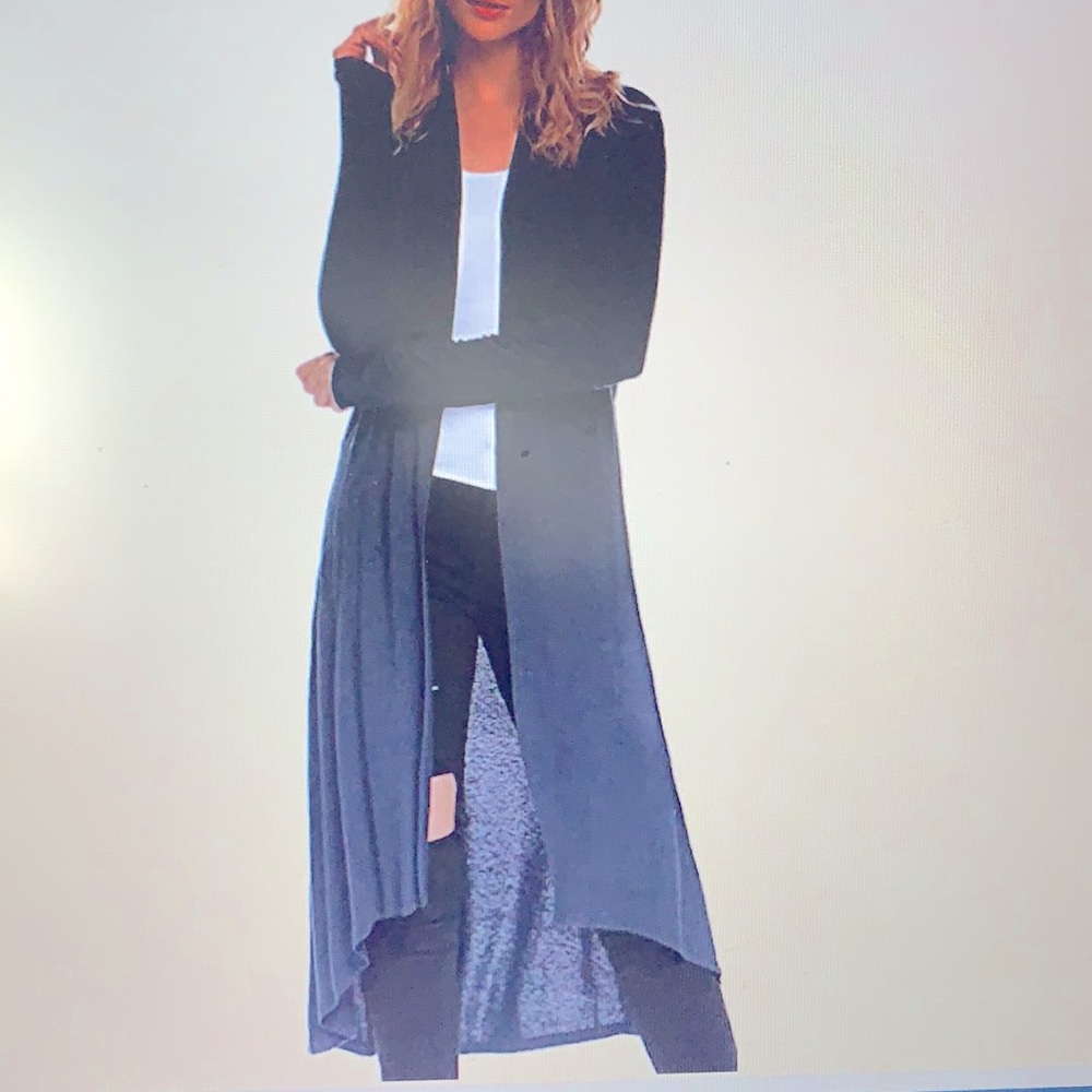 Lightweight High Low Duster/ Cardigan